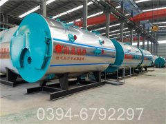 天然氣蒸汽鍋爐參數