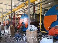 八噸冷凝低氮熱水鍋爐